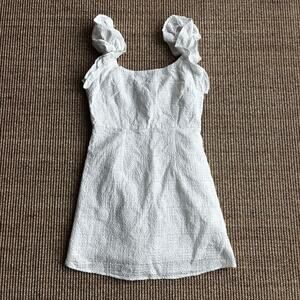Selfie Leslie White Mini Dress — Size 6